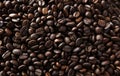 Roasted coffee beans Royalty Free Stock Photo