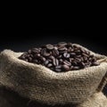 Roasted coffee beans 2 Royalty Free Stock Photo