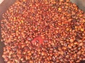 Roasted coffee beans