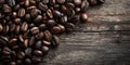 Roasted Coffee Beans Rich Aroma Dark Roast Coffee Texture Royalty Free Stock Photo