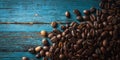 Roasted Coffee Beans Rich Aroma Texture Royalty Free Stock Photo