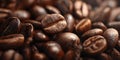 Roasted Coffee Beans Rich Texture Aroma Royalty Free Stock Photo