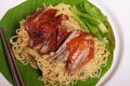 Roasted Duck nooddle Royalty Free Stock Photo