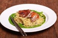 Roasted Duck nooddle Royalty Free Stock Photo