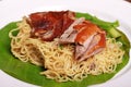 Roasted Duck nooddle Royalty Free Stock Photo