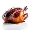 Roasted Duck, Roast Goose Legs, Baked Duck, Abstract Generative AI Illustration