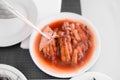 Roasted peking duck with soy Sauce, Chinese style Royalty Free Stock Photo