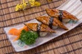 Roasted-Eel Broiled-River-Eel sushi