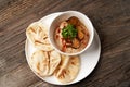 Roasted Eggplant Hummus. Baba ganoush hummus