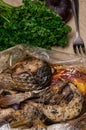 Roasted fresh fish Royalty Free Stock Photo