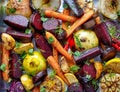 Roasted fruits and vegetables