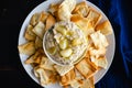 Roasted Garlic and Rosemary White Bean Dip Royalty Free Stock Photo