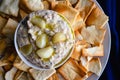 Roasted Garlic and Rosemary White Bean Dip Royalty Free Stock Photo