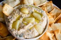 Roasted Garlic and Rosemary White Bean Dip Royalty Free Stock Photo