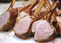 Roasted lamb chops