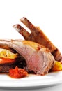 Roasted Lamb Chops Royalty Free Stock Photo