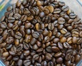 roasted and mixed natural roast coffee beans