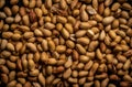 Roasted peanuts background. Generate ai Royalty Free Stock Photo