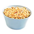 Roasted Peanuts in a bowl Royalty Free Stock Photo