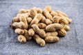 Roasted peanuts. Tasty groundnuts Royalty Free Stock Photo