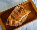 Roasted Pernil Royalty Free Stock Photo