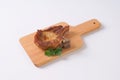 Roasted pork cutlet Royalty Free Stock Photo