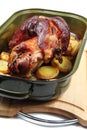 Roasted pork knuckle Royalty Free Stock Photo