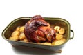 Roasted pork knuckle Royalty Free Stock Photo