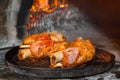 Roasted pork knuckle Royalty Free Stock Photo