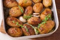 Roasted potatoes with garlic
