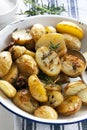 Roasted Potatoes with Rosemary Royalty Free Stock Photo