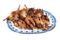 Roasted quails