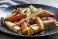 Roasted Root Vegetables Royalty Free Stock Photo