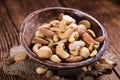 Roasted and salted nuts (mixed) Royalty Free Stock Photo