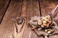 Roasted and salted nuts (mixed) Royalty Free Stock Photo