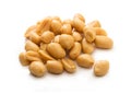 Roasted and salted peanuts isolated Royalty Free Stock Photo