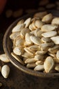 Roasted Salty Pumpkin Seeds