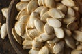 Roasted Salty Pumpkin Seeds