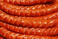 Roasted sausages