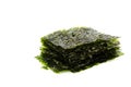 Roasted Seaweed Snack,Korean seaweed sheet, Salty Roasted Dried Seaweed Royalty Free Stock Photo