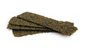 Roasted seaweed snack. Royalty Free Stock Photo