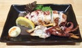 Roasted Squid with Lemon and Mayonnaise