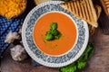 Roasted tomato soup Royalty Free Stock Photo