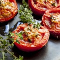 Roasted Tomatoes with Garlic and Thyme