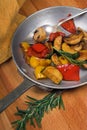 Roasted vegetables Royalty Free Stock Photo