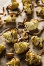 Roasted White Organic Cauliflower Royalty Free Stock Photo