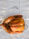 Roasted whole chicken / turkey Royalty Free Stock Photo