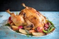 Roasted whole turkey Royalty Free Stock Photo