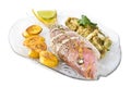 Roasted Yellow Tail Snapper