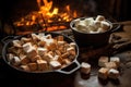 roasting marshmallows for a sweet potato casserole